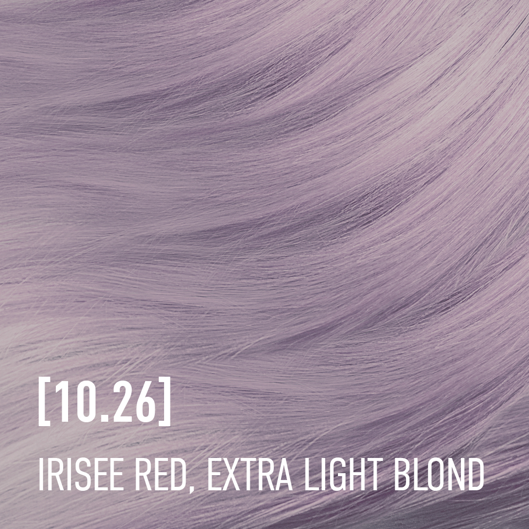 10.26 перламутрово-красный супер светлый блонд IRISÉE RED,EXTRA LIGHT BLOND,100мл