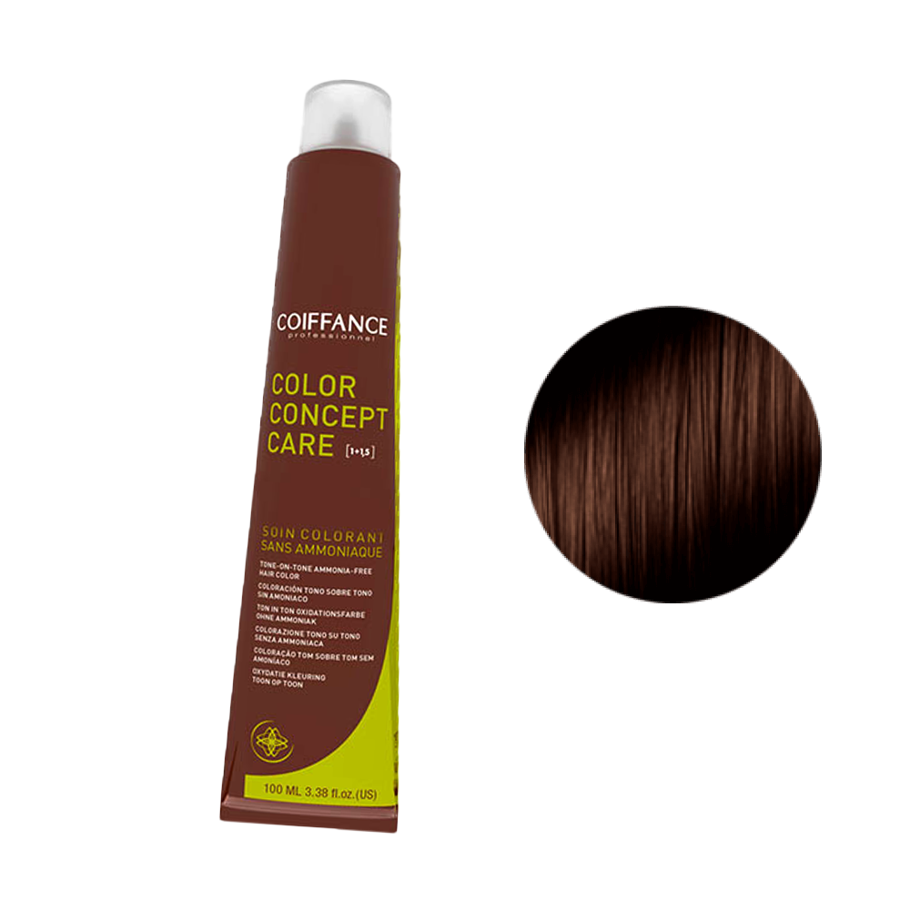 5.4 Натуральный безаммиачный крем-краситель тон-в-тон COLOR CONCEPT CARE 100 мл