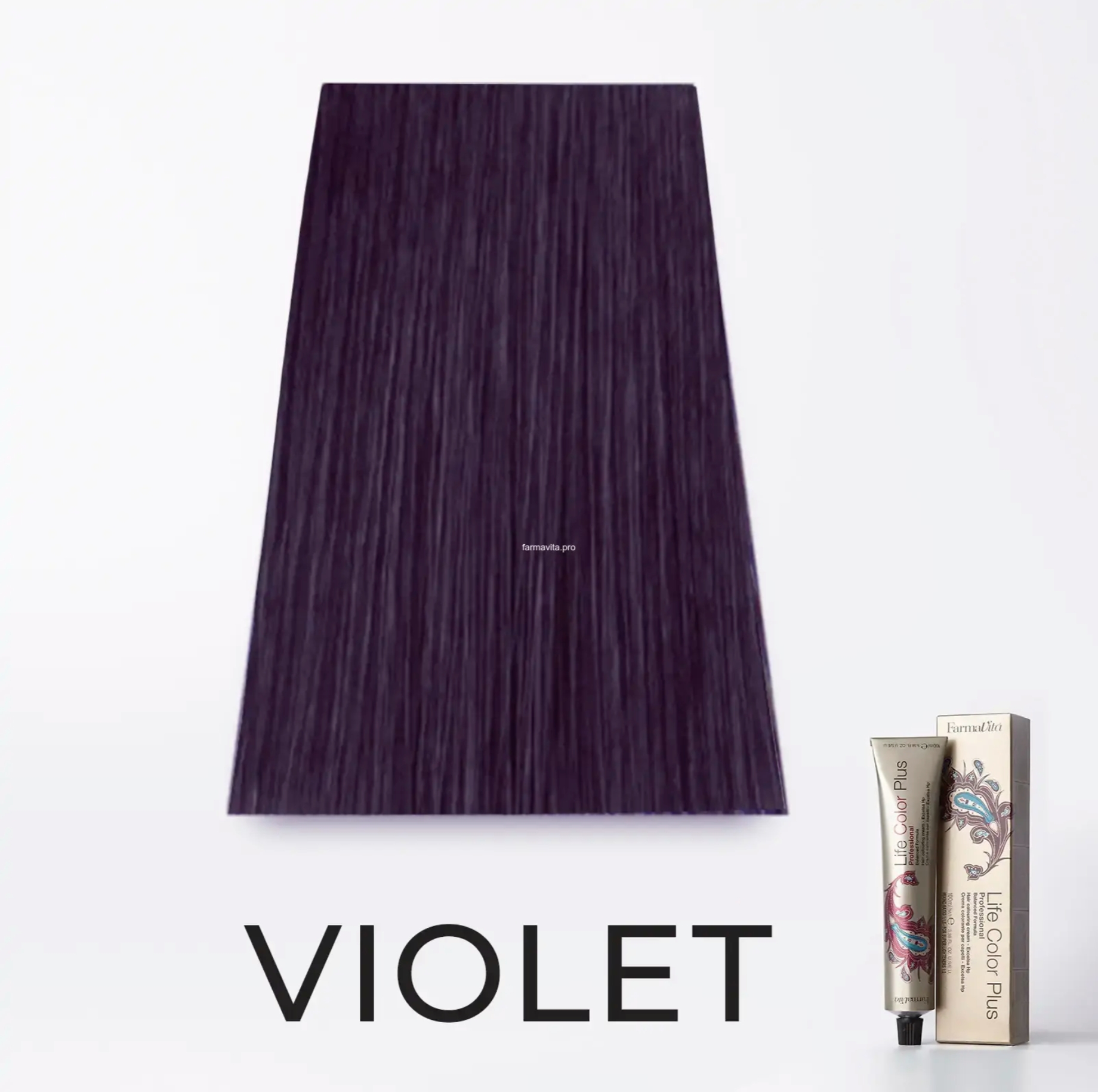 100 Violet  пурпур Life color plus