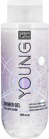 Гель для душа с молочными протеинами YOUNG 400мл