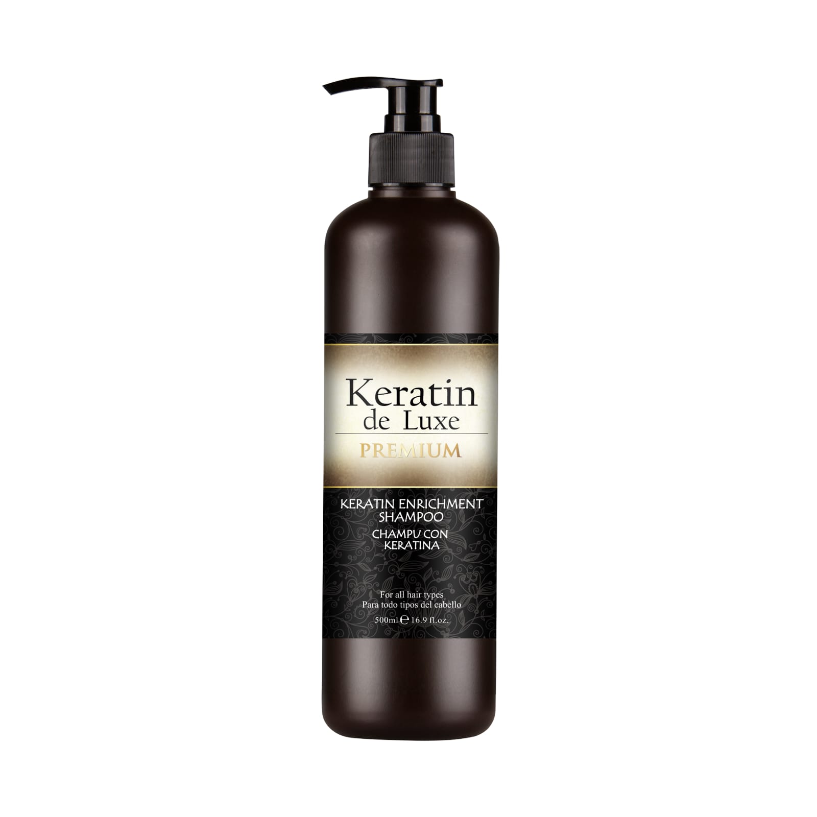ШАМПУНЬ ДЛЯ ВОЛОС, ОБОГАЩЁННЫЙ КЕРАТИНОМ / Keratin Deluxe Hair Shampoo 500мл