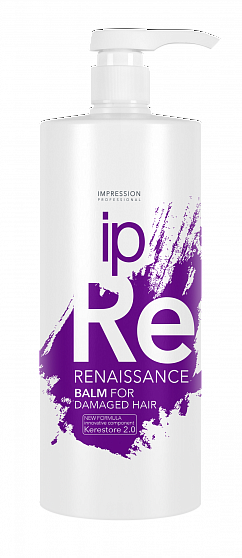 Восстанавливающий бальзам для поврежденных волос RENAISSANCE 1000 мл