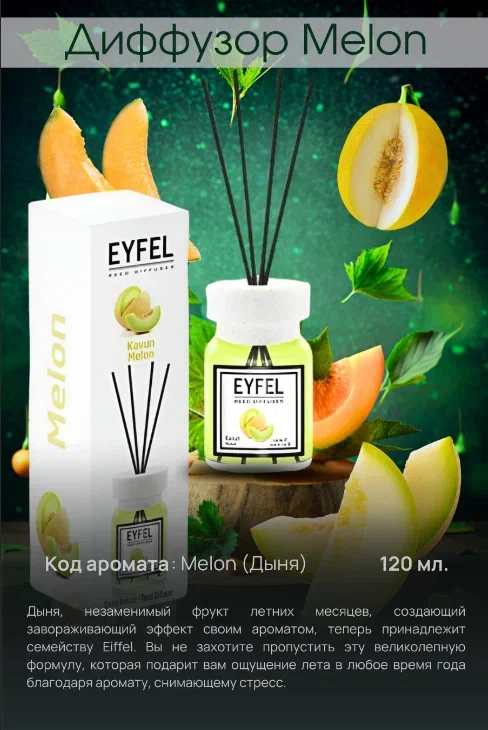 Аромадиффузор Дыня 120 ml