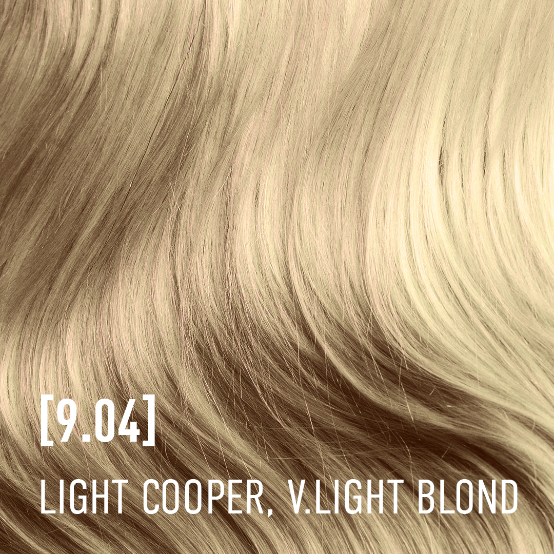 9.04 Светло-медный очень светлый блондин LIGHT COPPER, VERY LIGHT BLOND, 100 мл