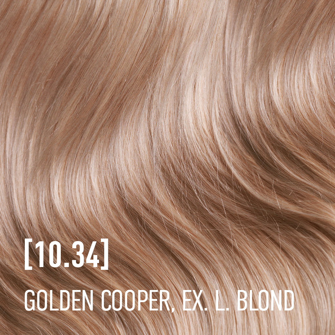 10.34 золотисто-медный супер светлый блонд GOLDEN COPPER,EXTRA LIGHT BLOND, 100мл