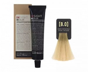 8.0 светлый блонд NATURAL LIGHT BLOND, 100мл
