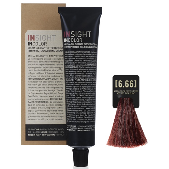 6.66 красный интенсивный темный блонд DEEP RED DARK BLOND, 100мл