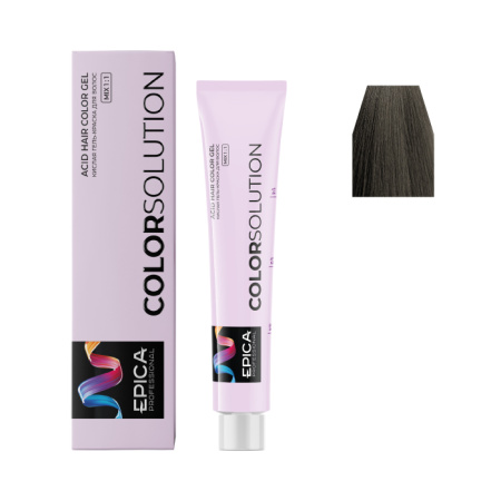 5N EPICA COLORSOLUTION Тонирующая кислая гель-краска светлый шатен натуральный, 100 мл.