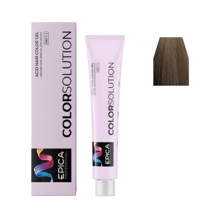 7N EPICA COLORSOLUTION Тонирующая кислая гель-краска русый натуральный, 100 мл.