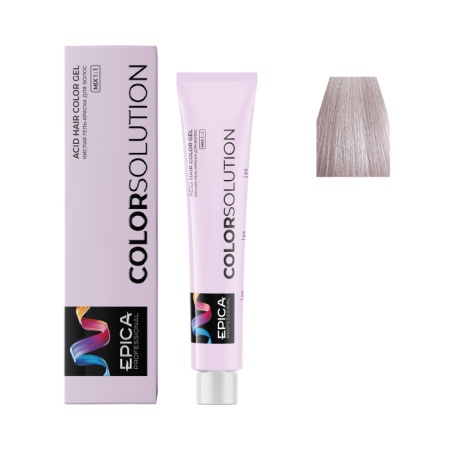9.02 EPICA COLORSOLUTION Тонирующая кислая гель-краска блондин перламутровый, 100 мл.