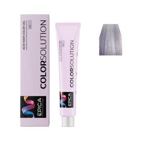 9.21 EPICA COLORSOLUTION Тонирующая кислая гель-краска блондин перламутрово-пепельный, 100 мл.