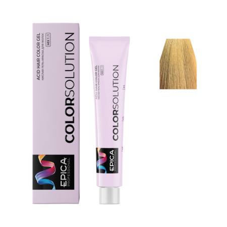 9.3 EPICA COLORSOLUTION Тонирующая кислая гель-краска блондин золотистый, 100 мл.