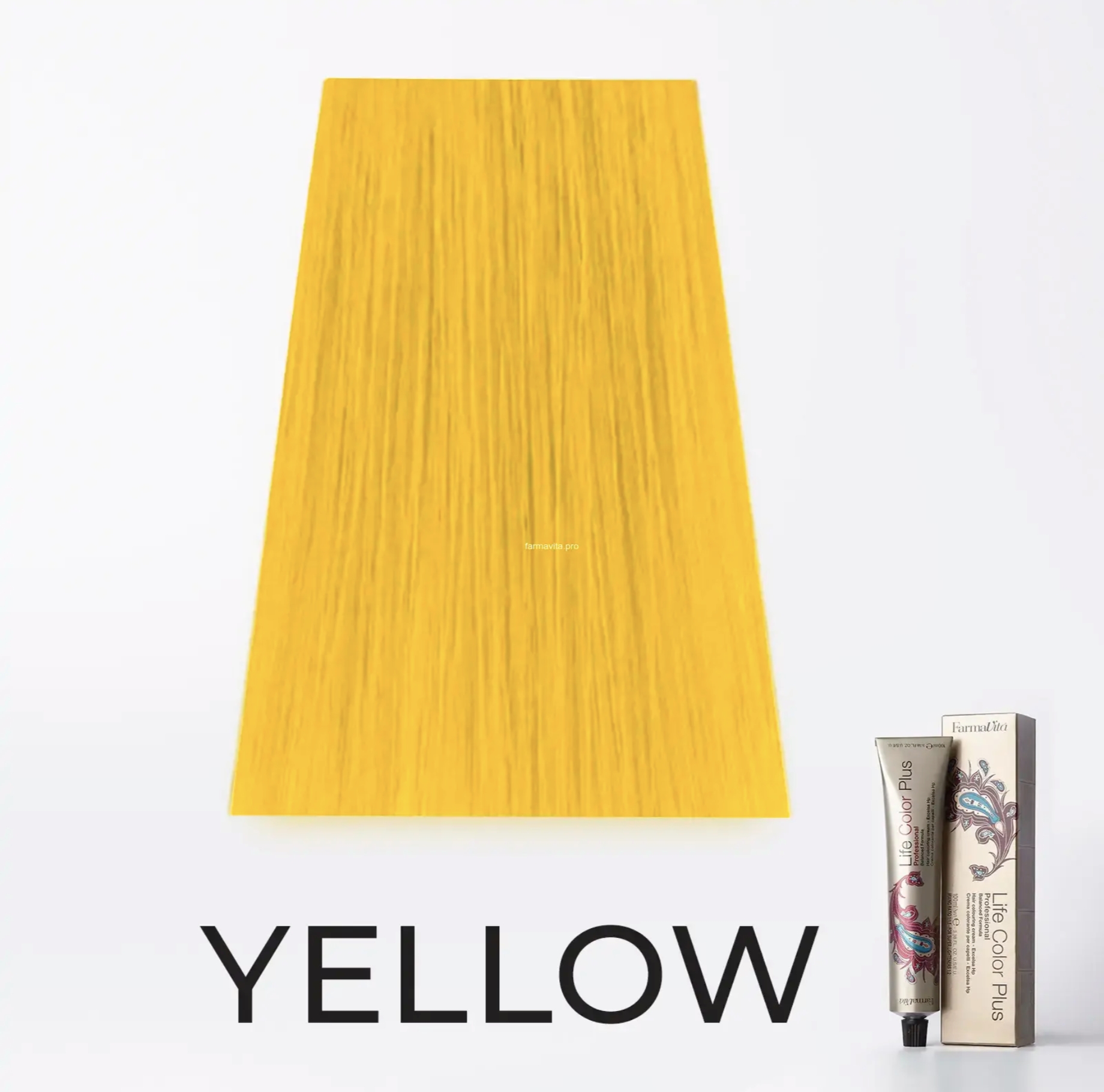 100 Yellow желтый Life color plus