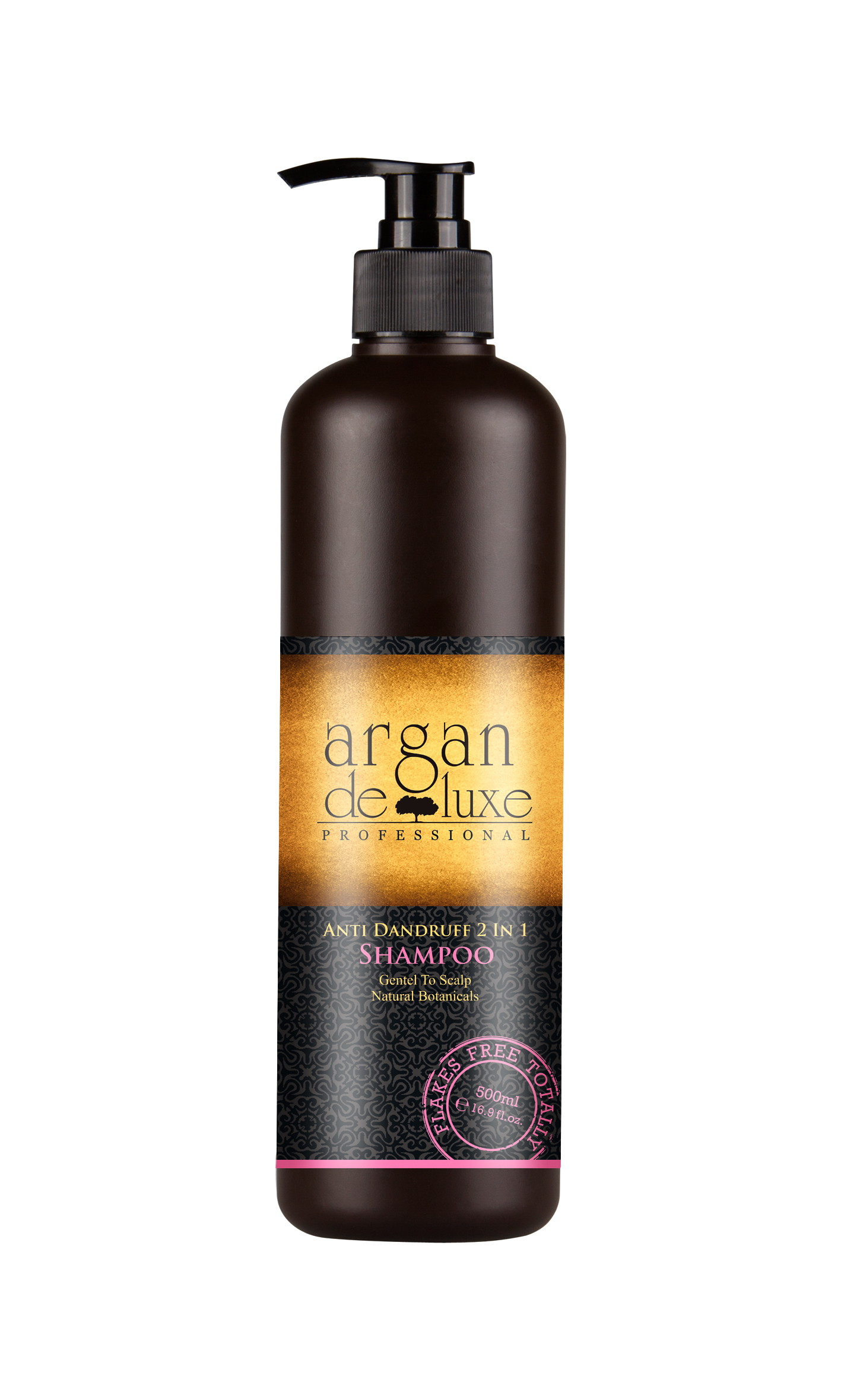 ШАМПУНЬ ПРОТИВ ПЕРХОТИ 2В1 / Argan deluxe Anti-Dandruf 2 in 1 shampoo 500мл