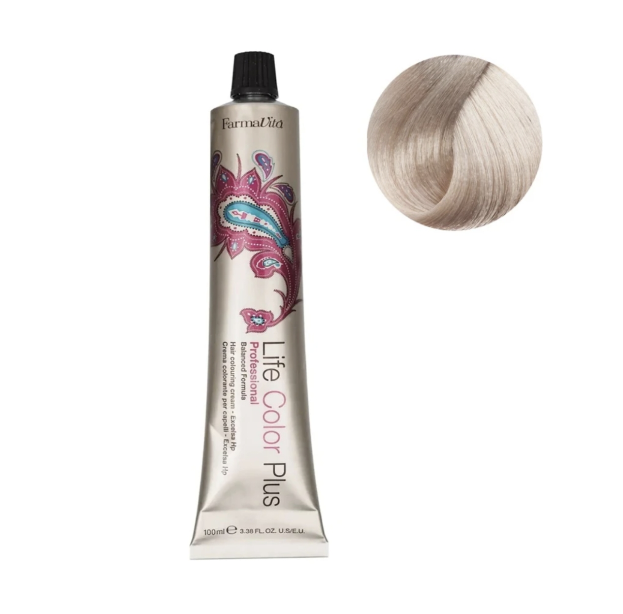 12.021 Блондин.мерцающий.платин Life color