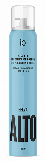Мусс для волос для прикорневого объема нормальная фиксация SELVA 300 мл