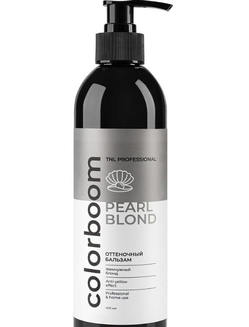Бальзам 400 мл для жемчужного блонда, TNL Color Boom Pearl Blond