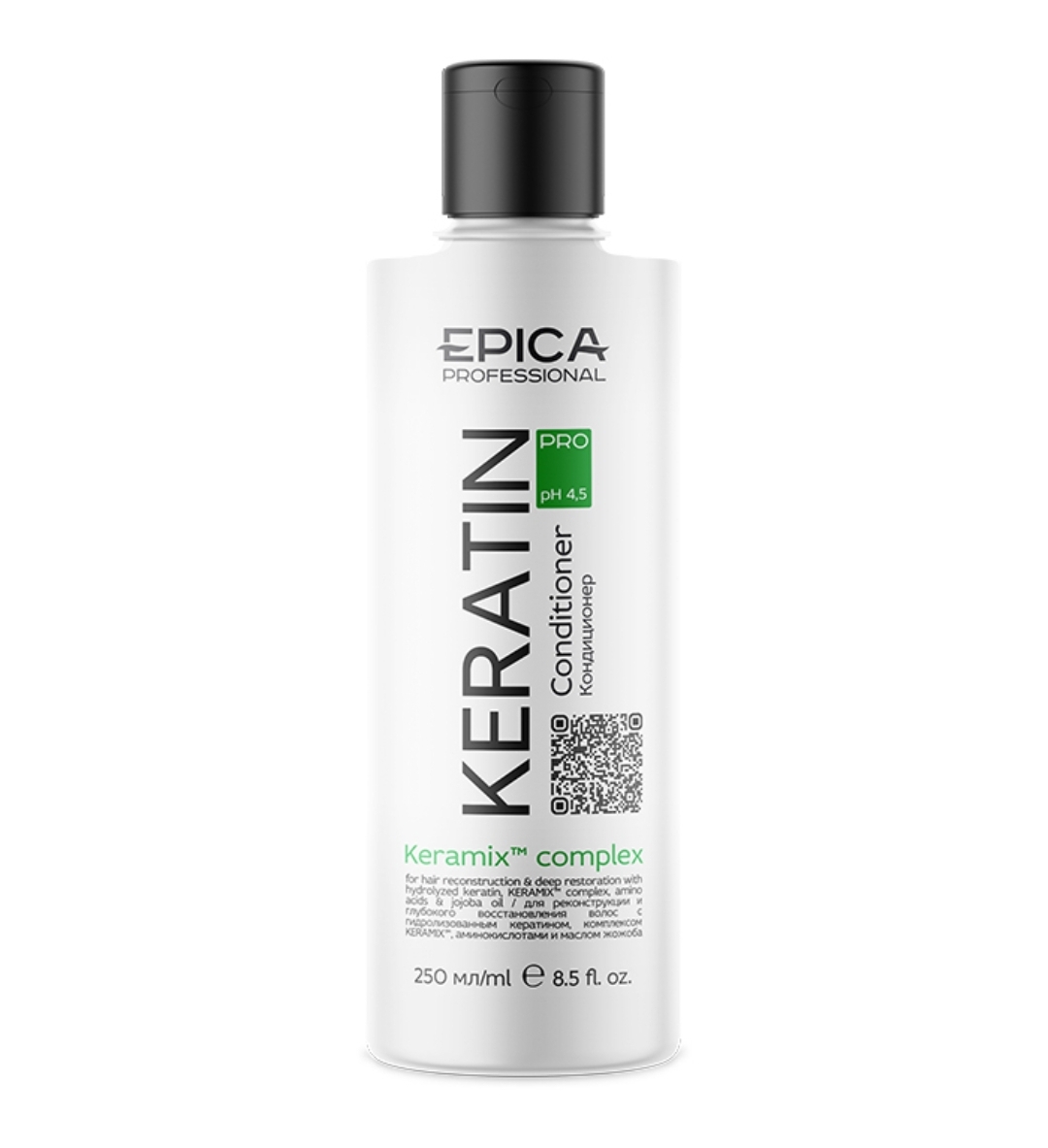 Кондиц д/реконструкции волос 250мл. EPICA Professional Keratin PRO