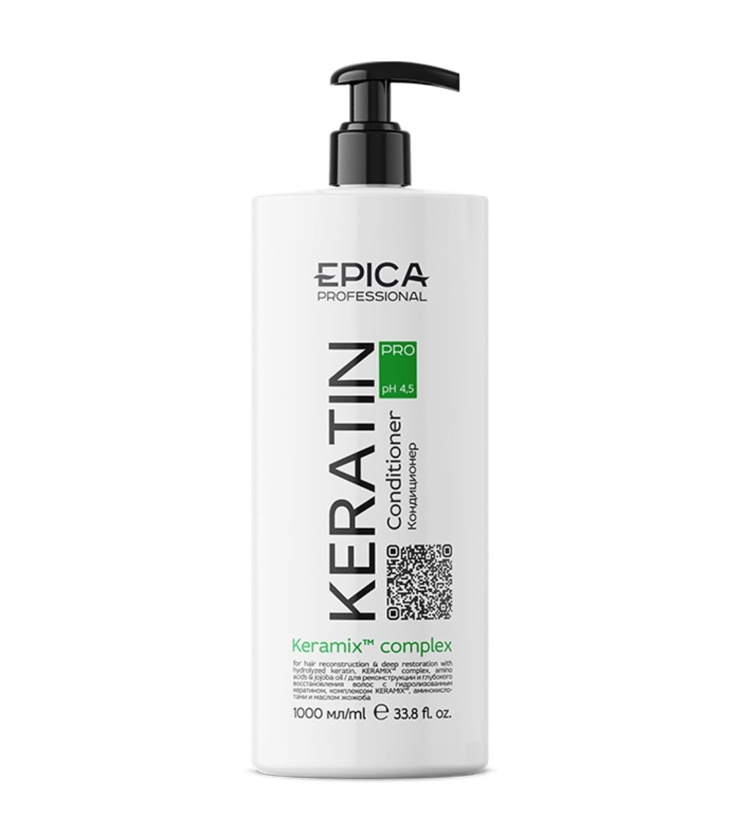 Кондиц д/реконструкции волос 1л. EPICA Professional Keratin PRO