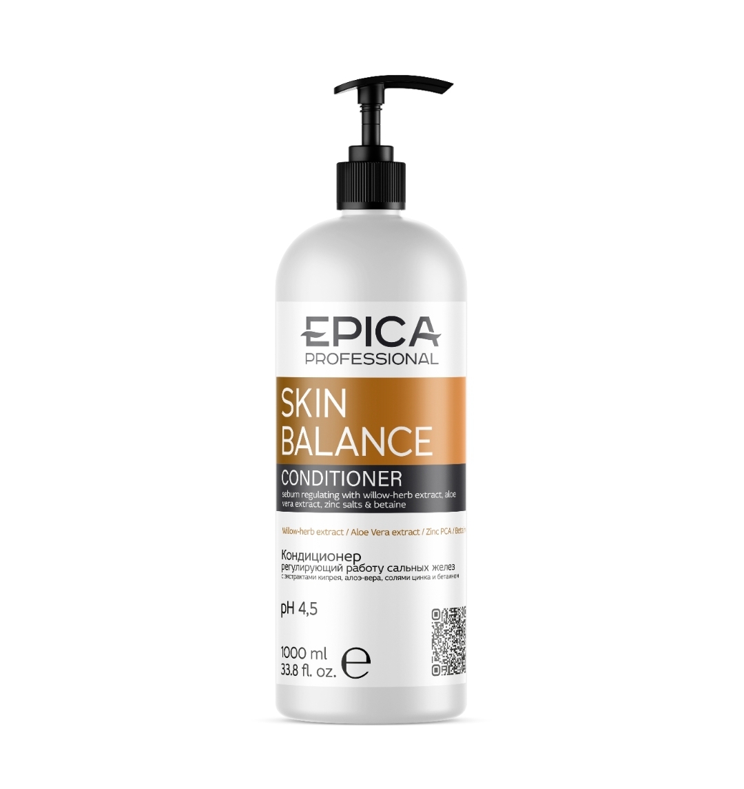 Балансирующий кондиционер 1000мл. EPICA Professional Skin Balance
