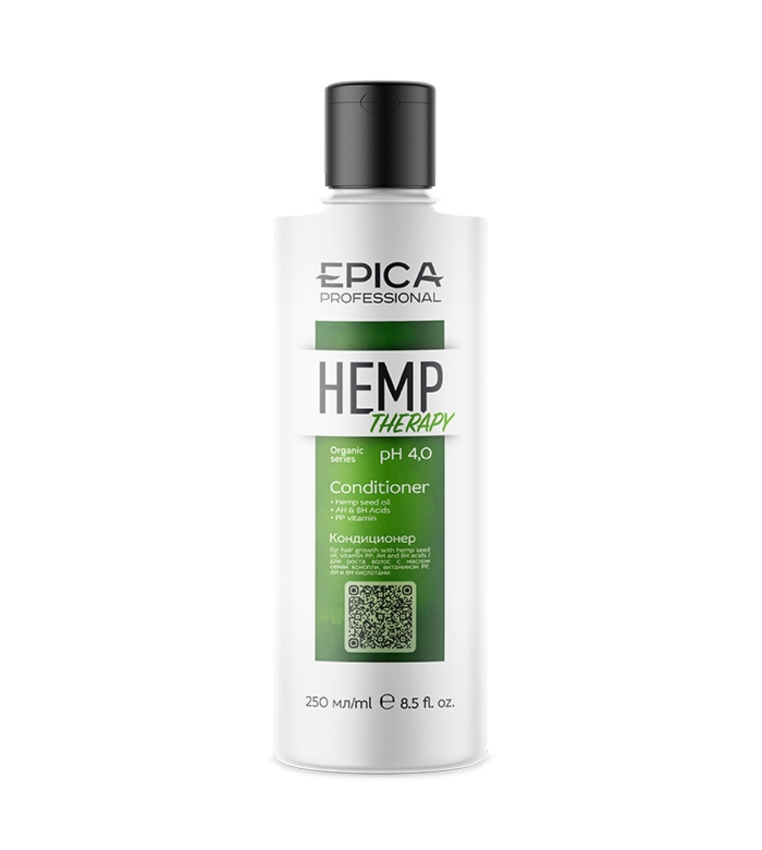 Кондиционер д/роста волос 250мл. EPICA Professional Hemp therapy ORGANIC