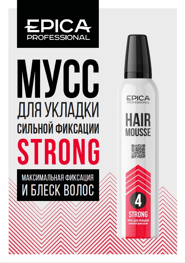 Мусс сильной фикс. 250мл STRONG EPICA Professional