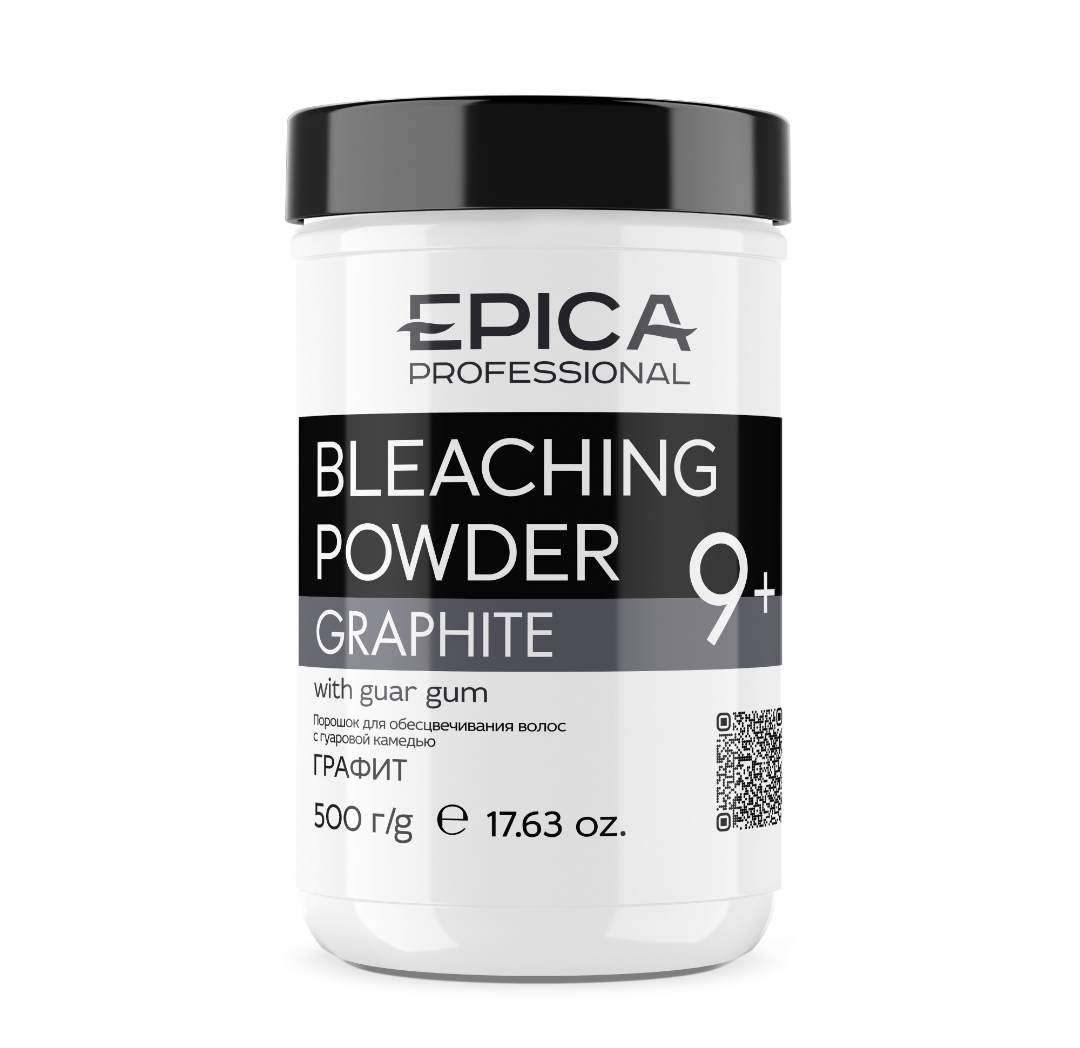 Порошок GRAPHITE 9+ур 500гр Bleaching Powder EPICA Professional