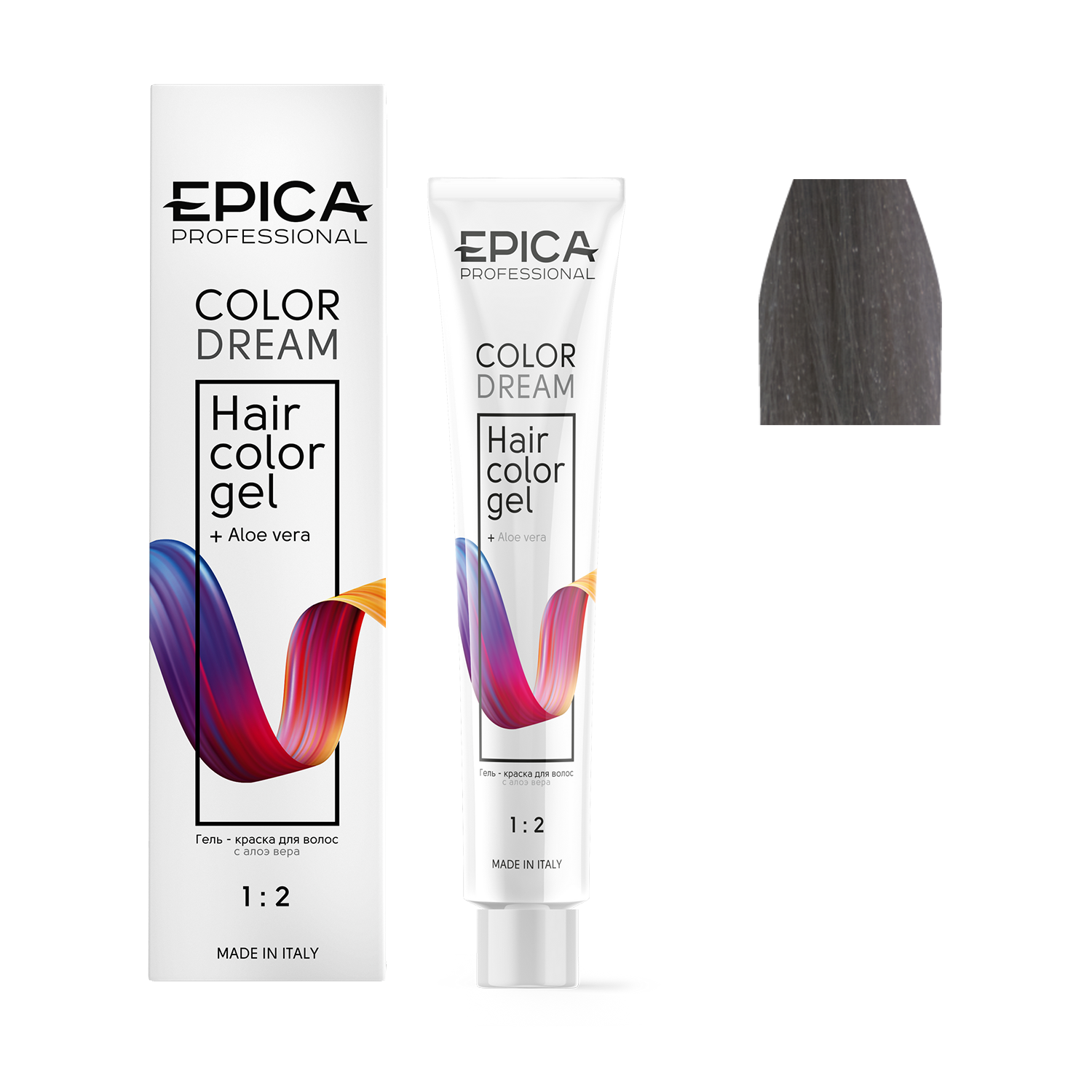 8.11 EPICA Professional COLORDREAM Гель-краска светло-русый пепельный интенсивный, 100 мл.