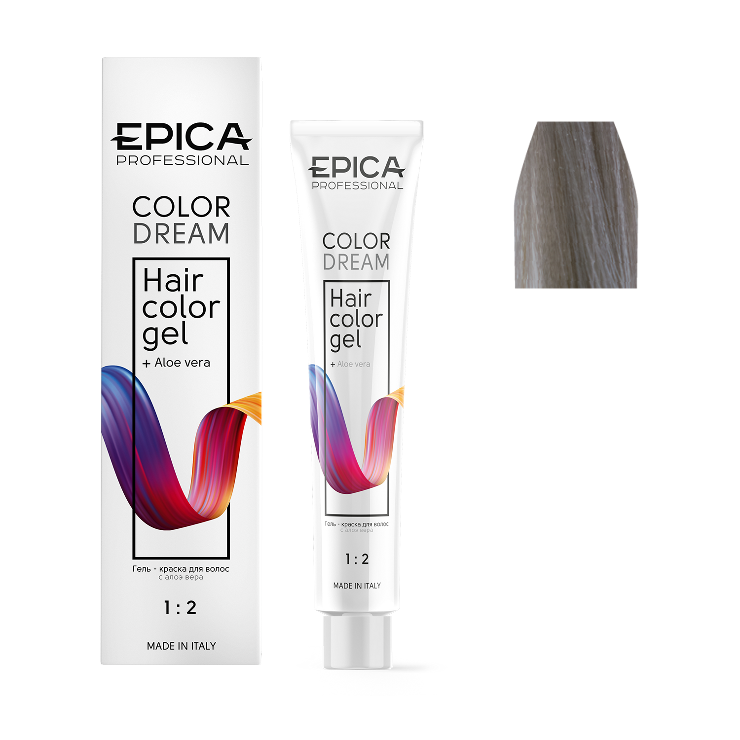 9.81 EPICA Professional COLORDREAM Гель-краска блондин жемчужно-пепельный, 100 мл.