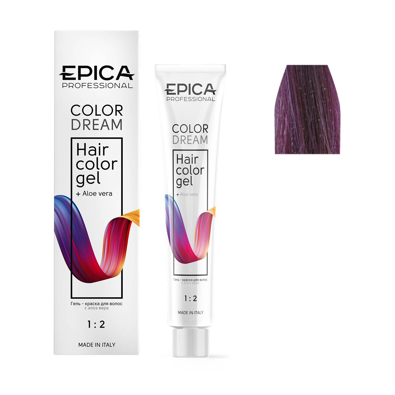 8.22 EPICA Professional COLORDREAM Гель-краска светло-русый фиолетовый интенсивный, 100 мл.