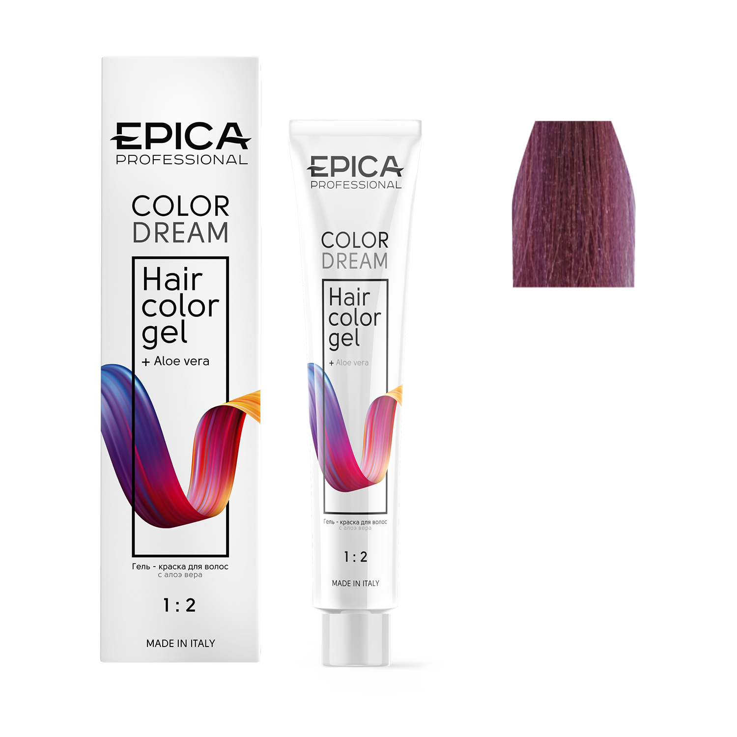 10.22 EPICA Professional COLORDREAM Гель-краска светлый блондин фиолетовый интенсивный, 100 мл.