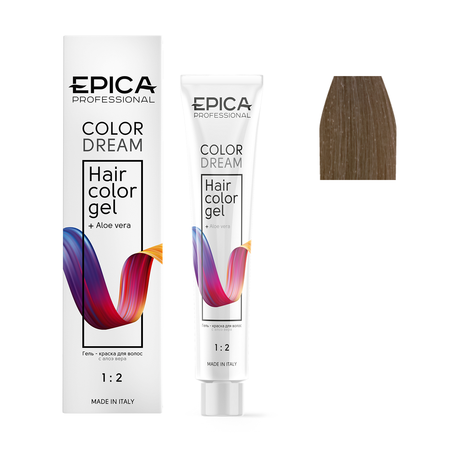 9.26 EPICA Professional COLORDREAM Гель-краска блондин перламутрово-красный, 100 мл.