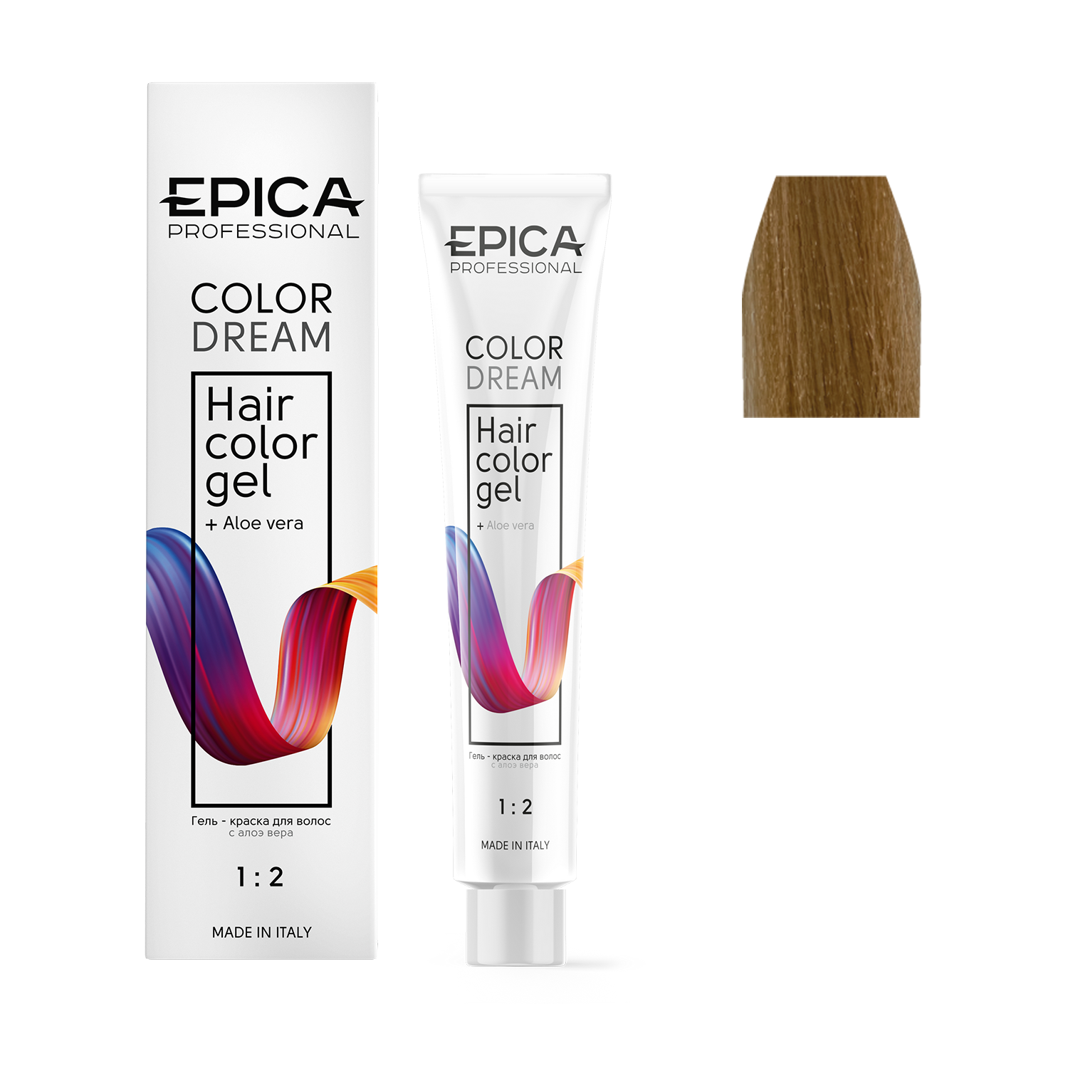 9.3 EPICA Professional COLORDREAM Гель-краска блондин золотистый, 100 мл.