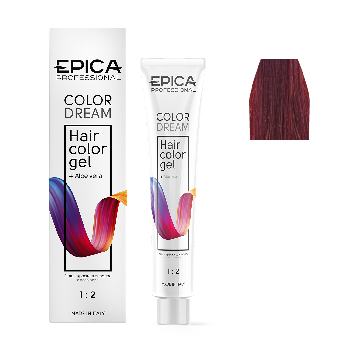 8.62 EPICA Professional COLORDREAM Гель-краска светло-русый красно-фиолетовый, 100 мл.