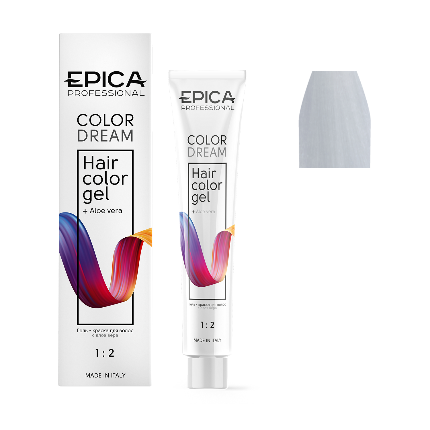 0.0N EPICA Professional COLORDREAM Гель-краска безаммиачный корректор, 100 мл.