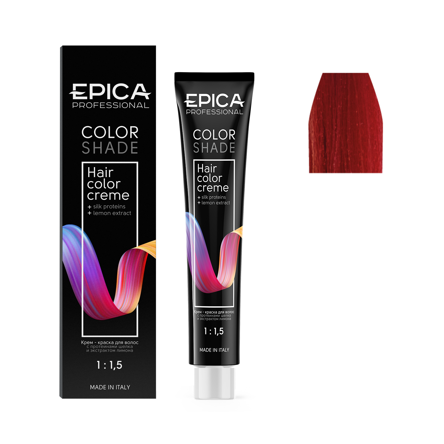 77.66 EPICA Professional COLORSHADE Крем-краска русый красная смородина, 100 мл.