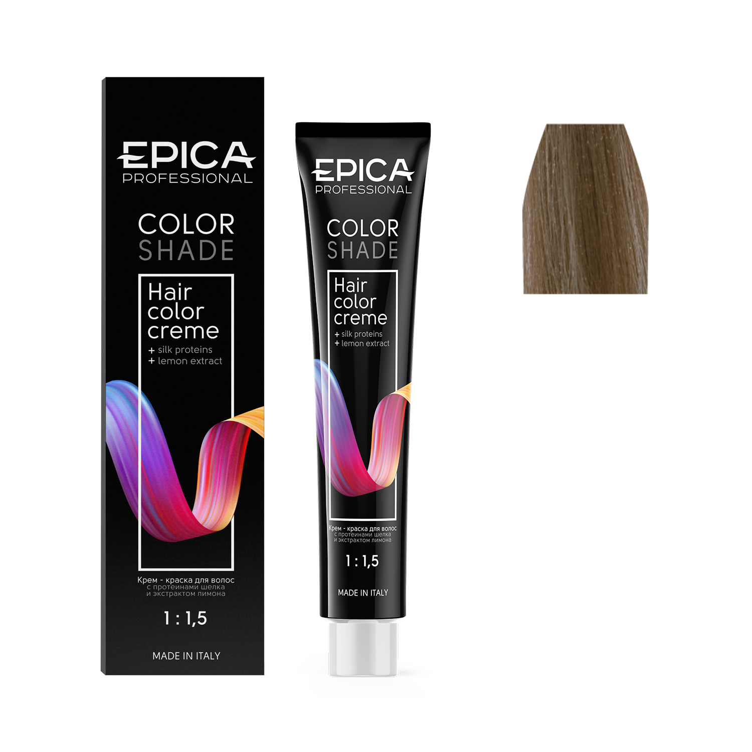 9.0 EPICA Professional COLORSHADE Крем-краска блондин натуральный холодный, 100 мл.