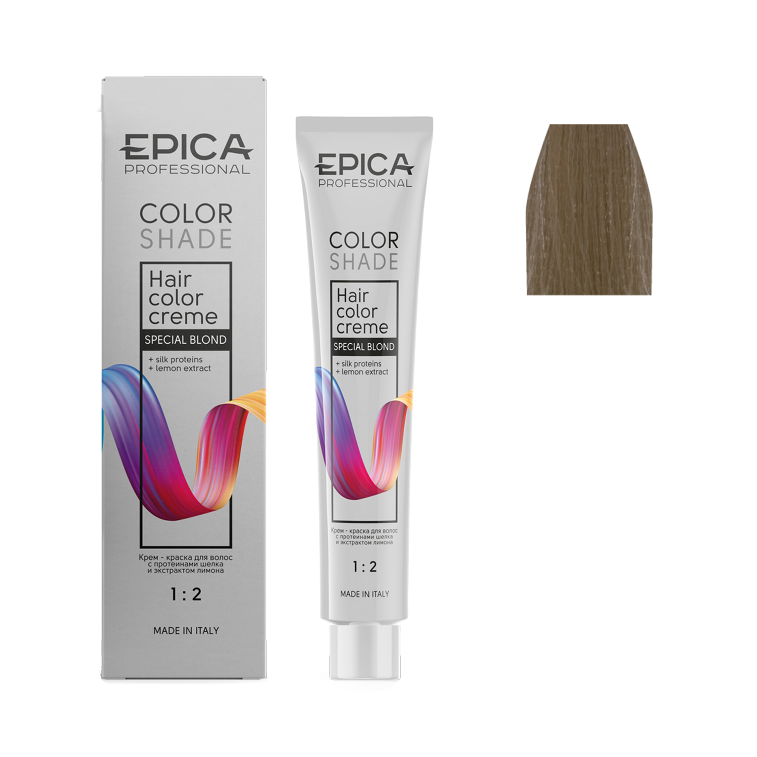 12.0 EPICA Professional COLORSHADE Крем-краска специальный блонд натуральный, 100 мл.