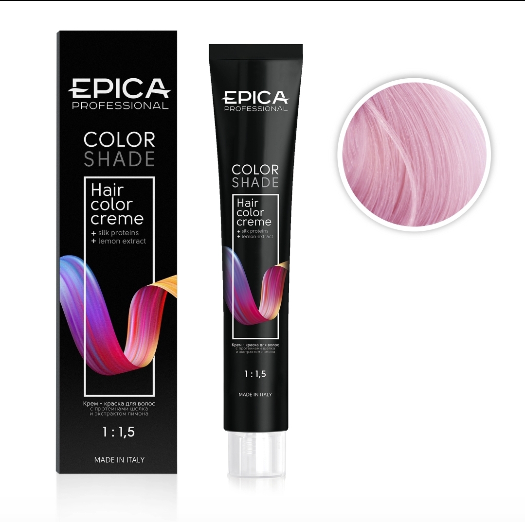 06 Pink EPICA Professional COLORSHADE Крем-краска пастельное тонирование Розовый, 100 мл.