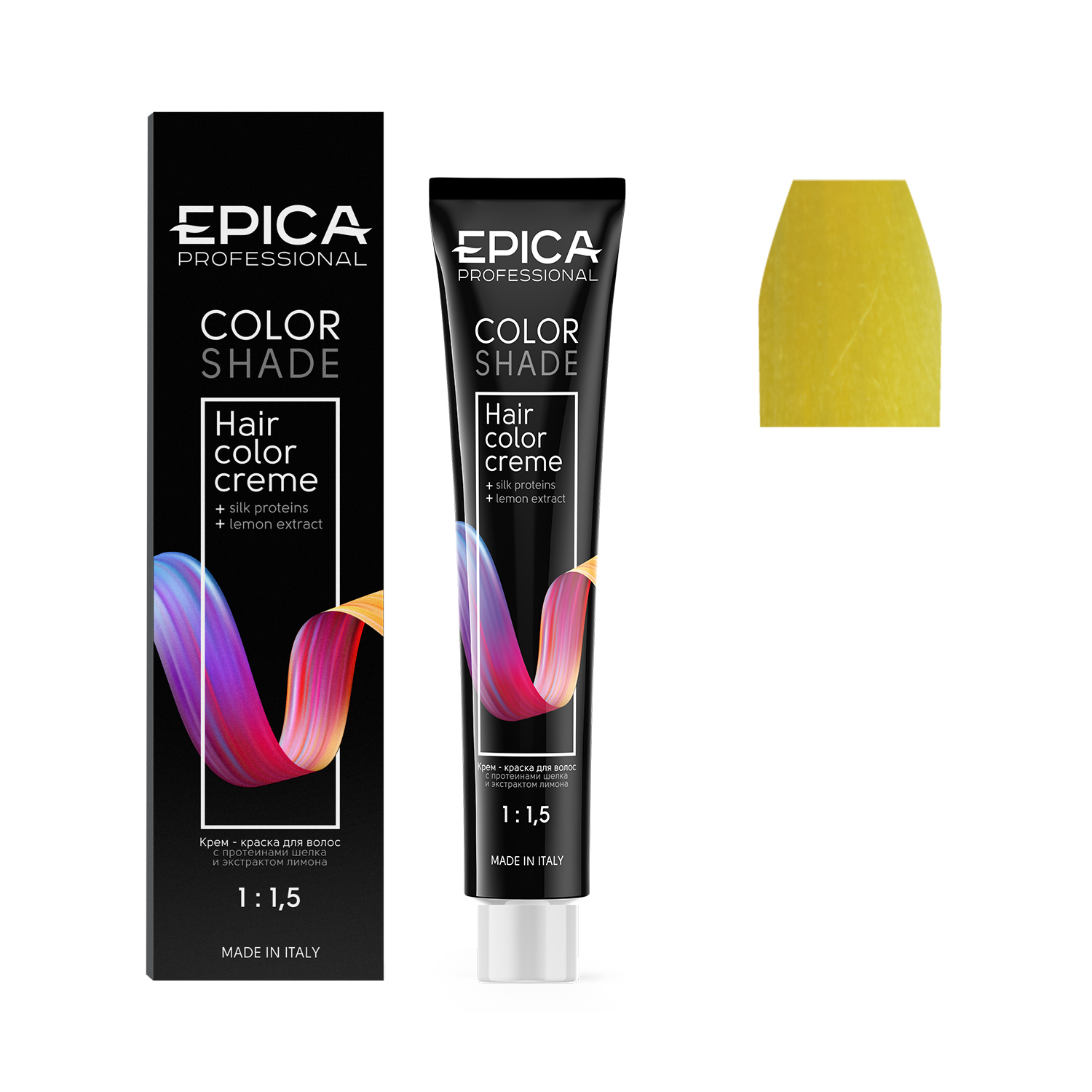 Yellow EPICA Professional COLORSHADE Крем-краска КОРРЕКТОР желтый, 100 мл.