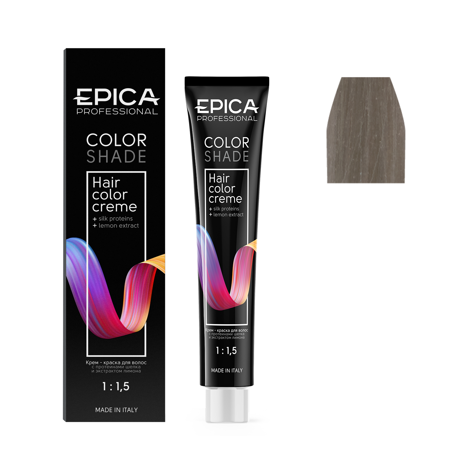10.21 EPICA Professional COLORSHADE Крем-краска светлый блондин перламутрово-пепельный, 100 мл.