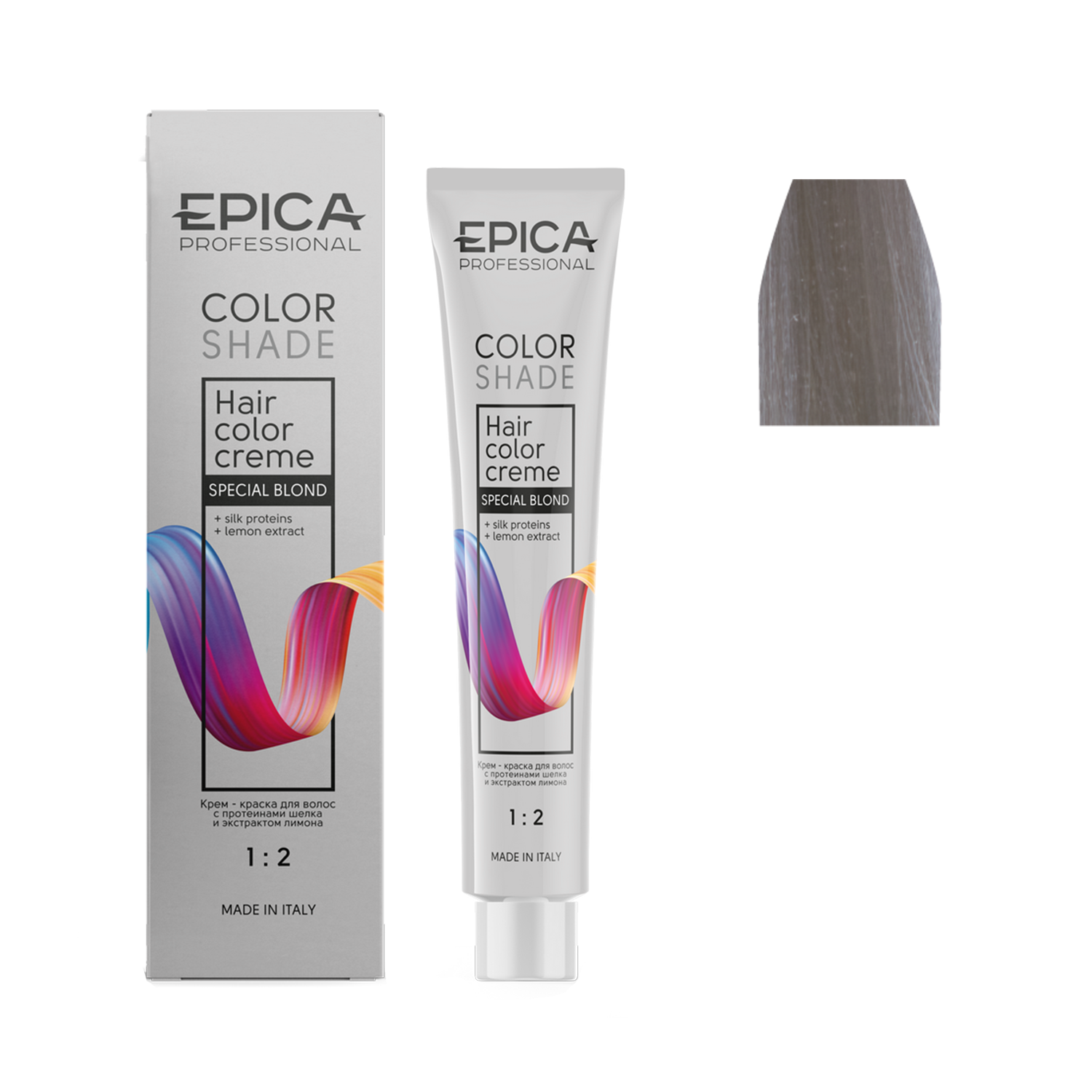 12.81 EPICA Professional COLORSHADE Крем-краска специальный блондин жемчужно-пепельный, 100 мл.