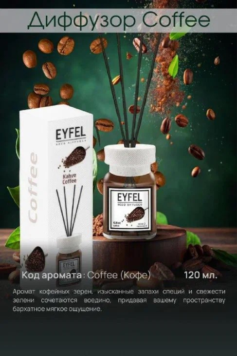 Аромадиффузор Кофе 120мл