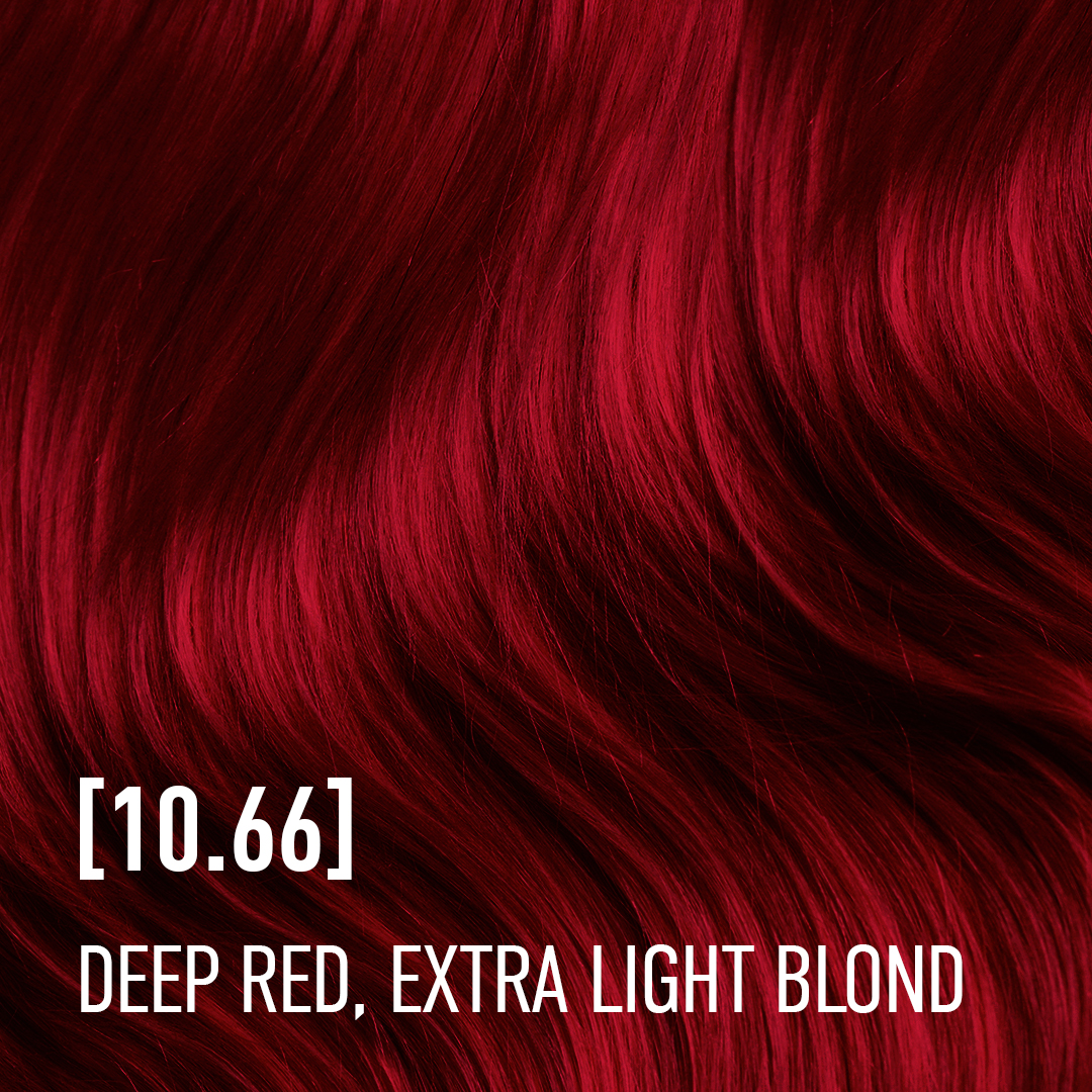 10.66 интенсивно-красный супер светлый блонд DEEP RED, EXTRA LIGHT, 100мл