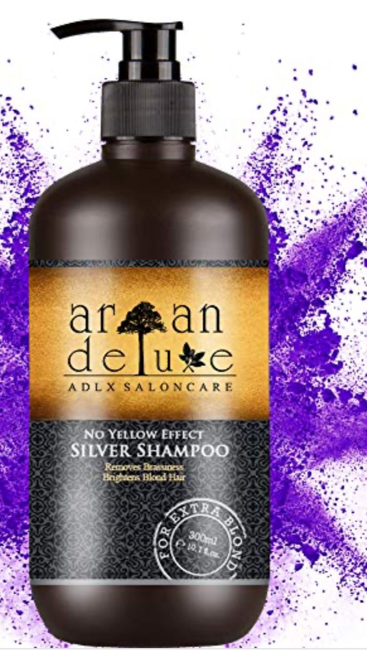 Argan deluxe Серебряный шампунь для нейт.медного оттенка 500мл