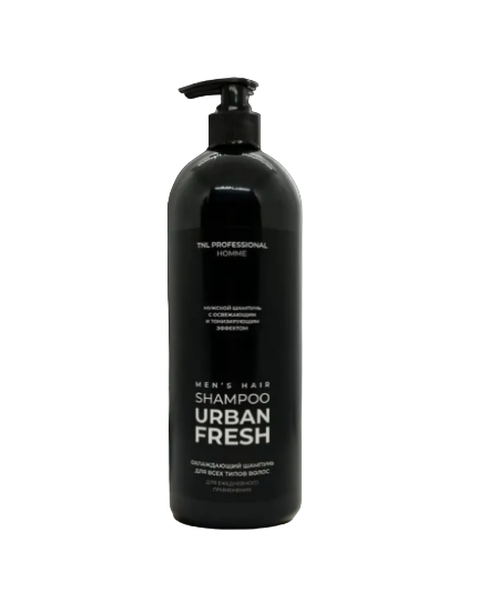 Мужской шампунь 1 л. Urban Fresh охлаждающий, TNL