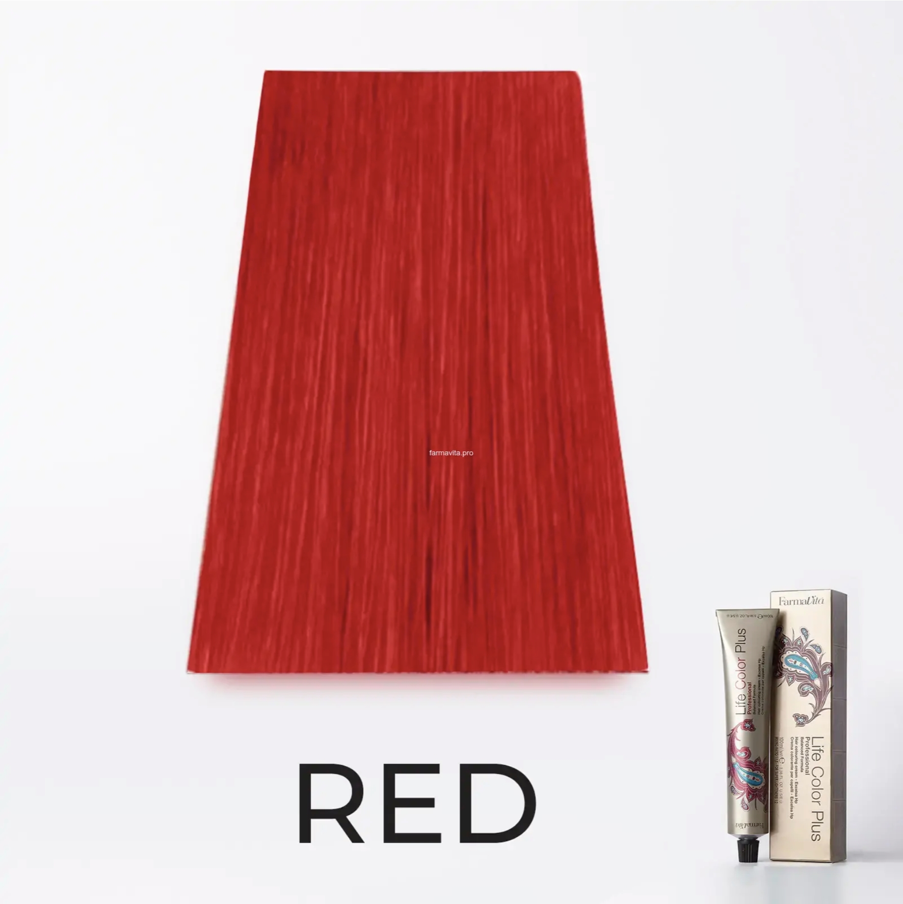 100 Red красный  Life color plus