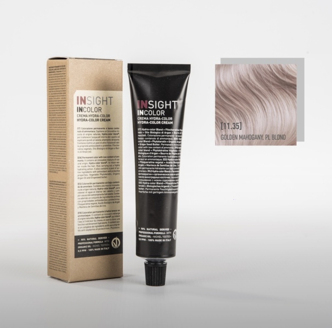 11.35 платиновый золотой маханговый блонд PLATINUM, GOLDEN MAHOGANY BLOND