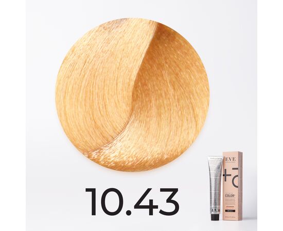 10.43 Е платиновый медно- золотистый блондин EVE