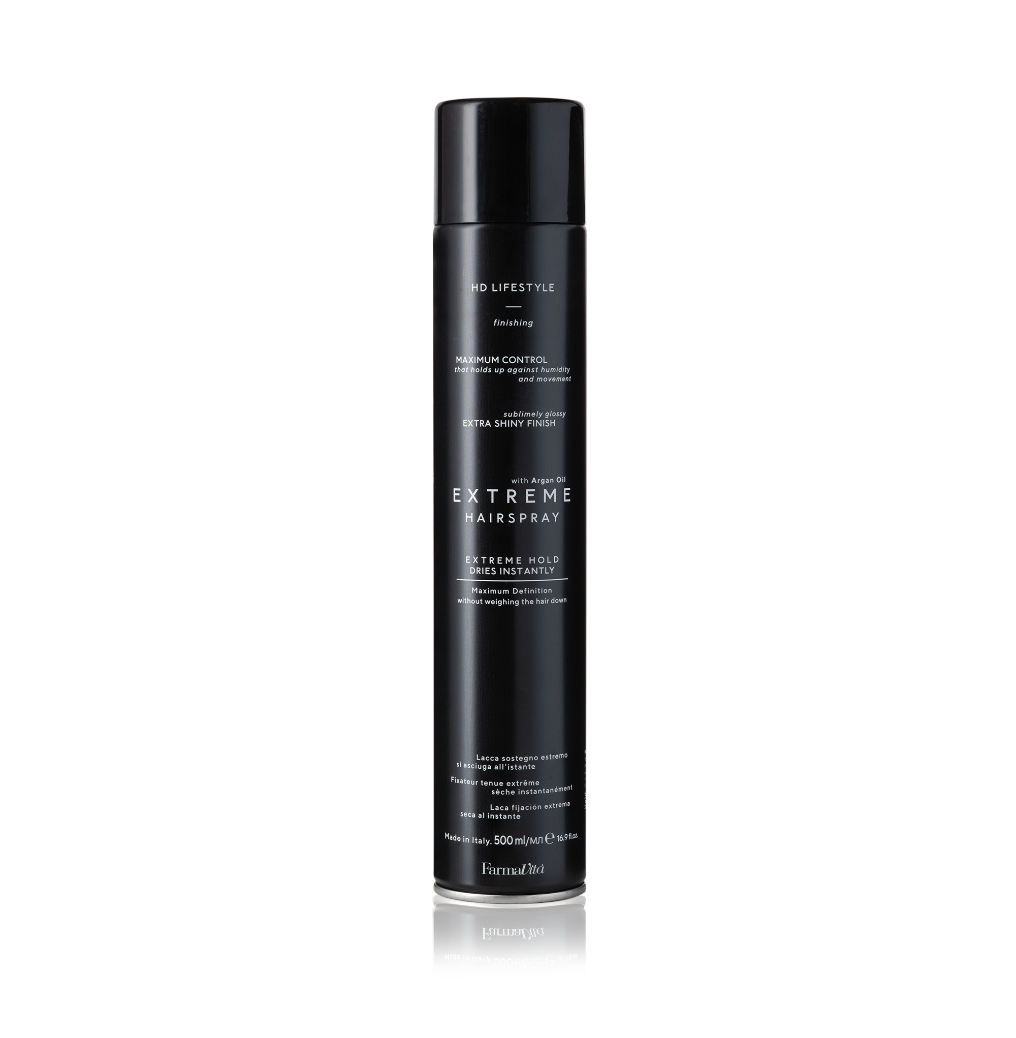 HD HAIR SPRAY EXSTREME Лак для волос сверхсильной фиксации 500мл